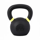 Oneindig Sterk Kettlebell - 16 kg - Kettle Bell - zwart poeder coated