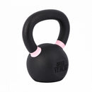 Oneindig Sterk Kettlebell - 8 kg - Kettle Bell - zwart poeder coated