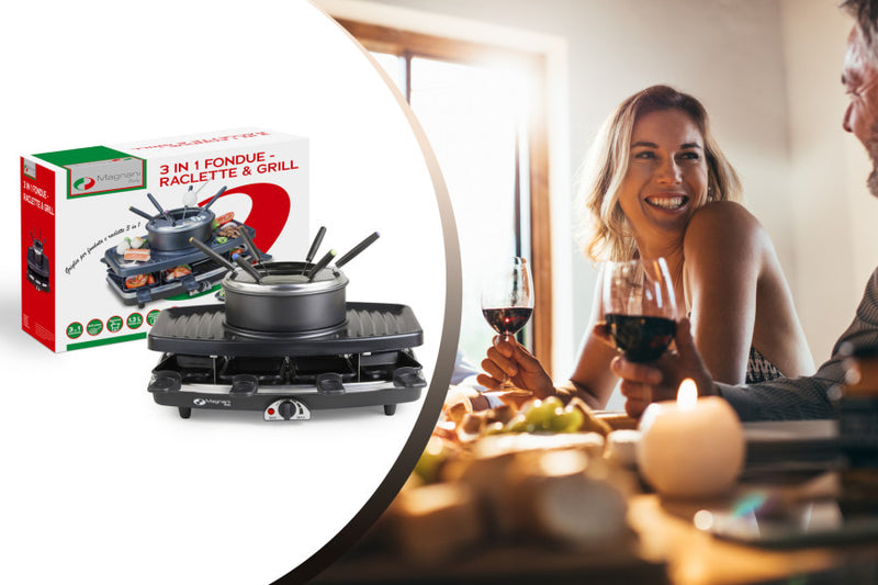 Gourmetstel 3-in-1