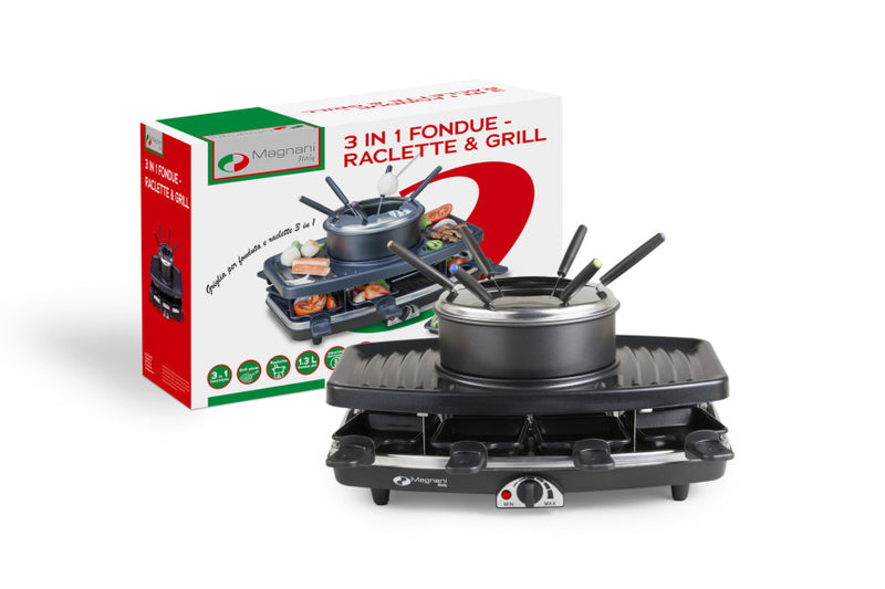 Gourmetstel 3-in-1