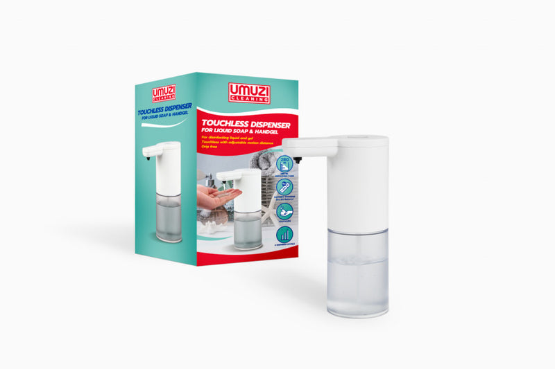 Automatische zeepdispenser incl. desinfecterende handgel