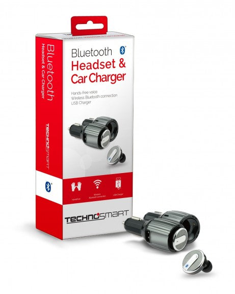 Bluetooth headset & car charger