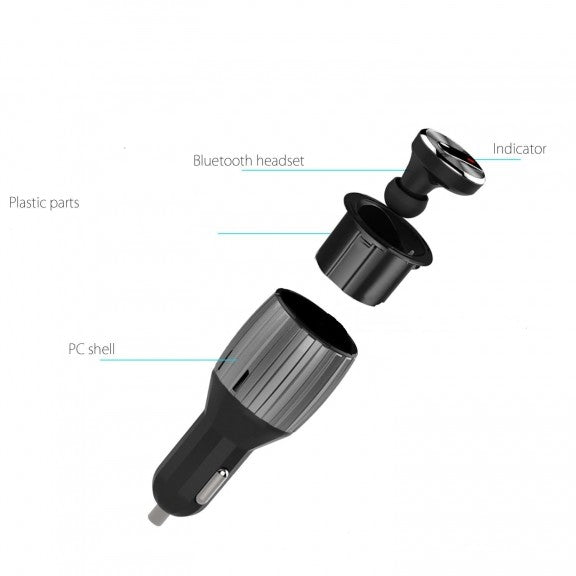 Bluetooth headset & car charger