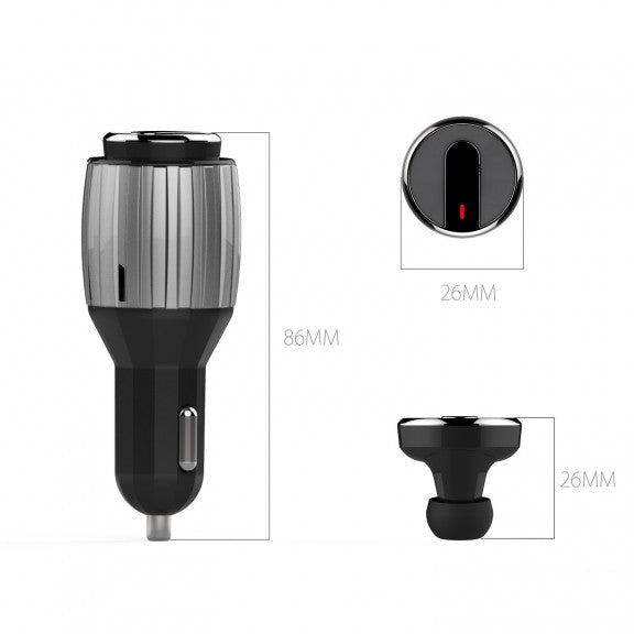 Bluetooth headset & car charger