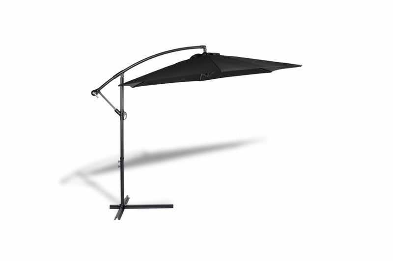 Hangende Parasol met Hoes (div. kleuren)