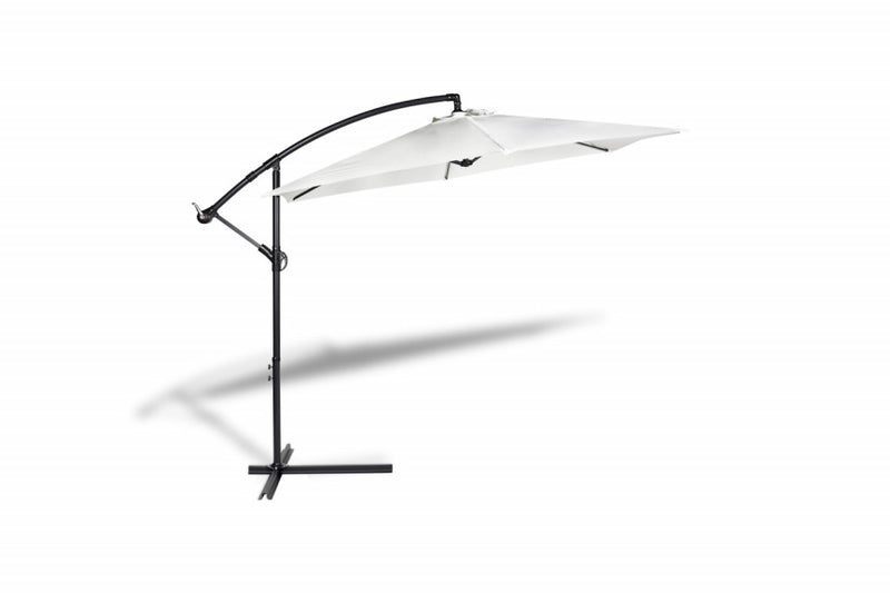 Hangende Parasol met Hoes (div. kleuren)