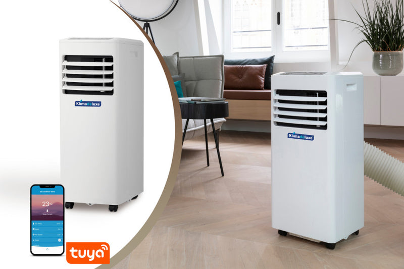 Klimadeluxe - Smart Mobiele Airco 7000 btu - Airconditioning met Wifi