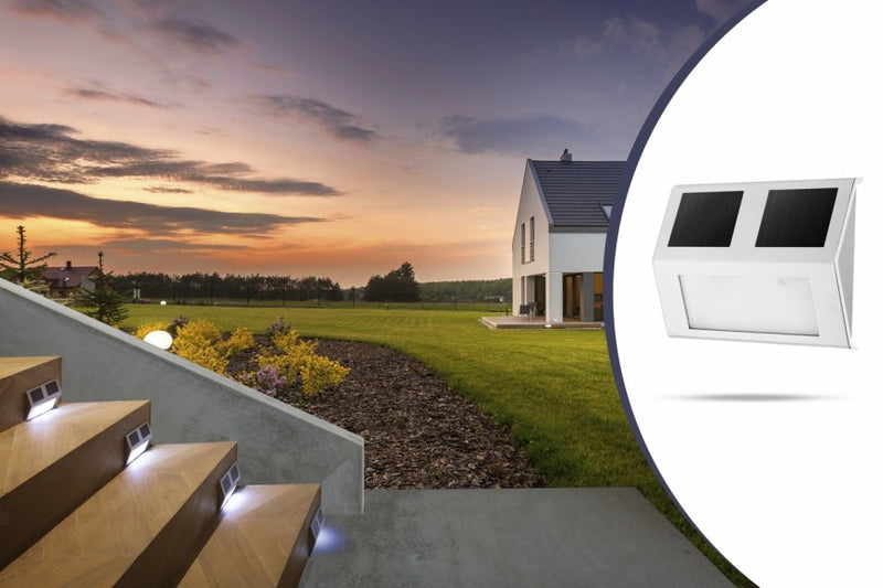 LED solar lamp Texas fourpack