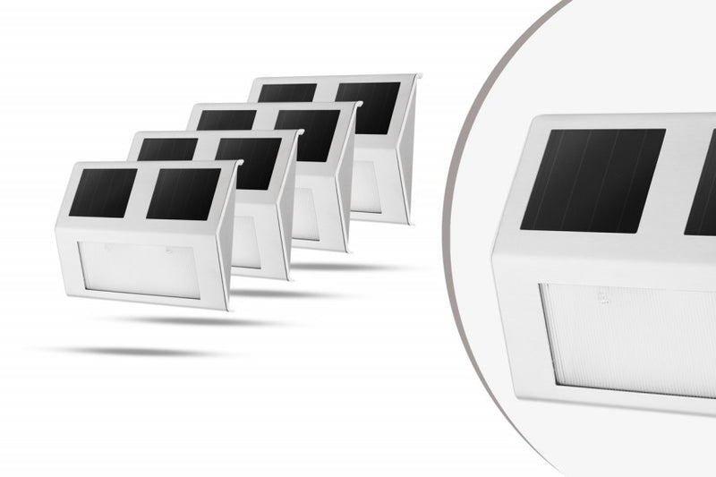 LED solar lamp Texas fourpack