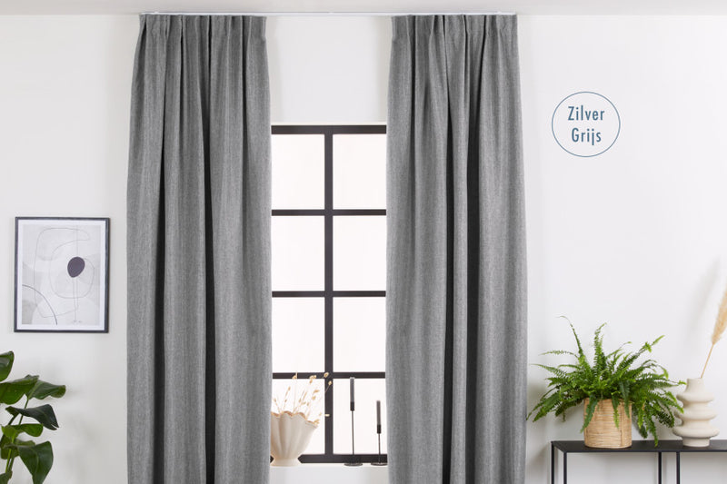 Luxe Geweven Gordijnen - 150x260cm, in diverse kleuren