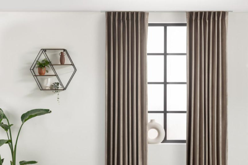 Verduisterende Velvet gordijnen - 150x250cm, in diverse kleuren