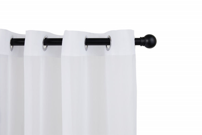 Vitrage Gordijnen - 150x250cm, in diverse kleuren - set van 2!