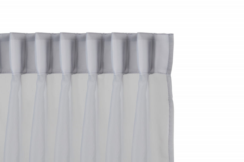Vitrage Gordijnen - 150x250cm, in diverse kleuren - set van 2!